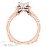 Princess Cut Forever One Moissanite Engagement Ring #GTJ995-square-fo-r 2 Princess Cut Forever One Moissanite Engagement Ring #GTJ995-square-fo-r