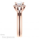 Princess Cut Forever One Moissanite Engagement Ring #GTJ995-square-fo-r 3 Princess Cut Forever One Moissanite Engagement Ring #GTJ995-square-fo-r