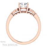 Cushion Cut Forever One Moissanite Engagement Ring #GTJ996-cushion-fo-r 2 Cushion Cut Forever One Moissanite Engagement Ring #GTJ996-cushion-fo-r