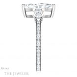 Marquise Cut Forever One Moissanite Engagement Ring #GTJ996-marquise-fb-w 3 Marquise Cut Forever Brilliant Moissanite Engagement Ring #GTJ996-marquise-fb-w