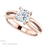 Cushion Cut Forever One Moissanite Engagement Ring #GTJ999-cushion-fo-r 5 Cushion Cut Forever One Moissanite Engagement Ring #GTJ999-cushion-fo-r