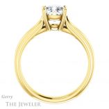 Cushion Cut Forever One Moissanite Engagement Ring #GTJ999-cushion-fo-y 2 Cushion Cut Forever One Moissanite Engagement Ring #GTJ999-cushion-fo-y