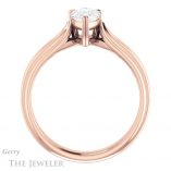 Pear Shaped Forever One Moissanite Engagement Ring #GTJ999-pear-fb-r 2 Pear Shaped Forever Brilliant Moissanite Engagement Ring #GTJ999-pear-fb-r