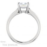 Princess Cut Forever One Moissanite Engagement Ring #GTJ999-square-fo-w 2 Princess Cut Forever One Moissanite Engagement Ring #GTJ999-square-fo-w