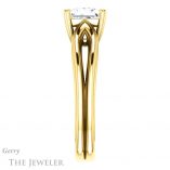 Princess Cut Forever One Moissanite Engagement Ring #GTJ999-square-fo-y
