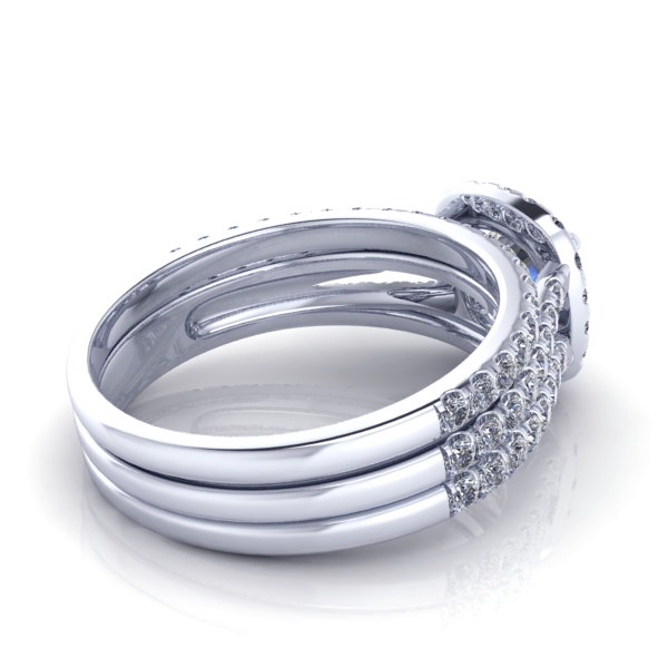 Alternative view of Reserved - Platinum Wedding Ring