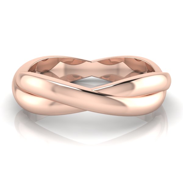 Alternative view of Custom Man's Wedding Band - Reserved