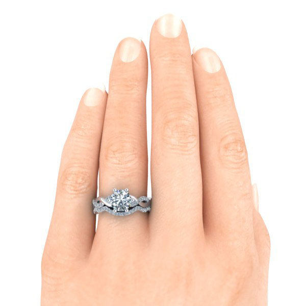 Alternative view of Reserved - Matching Custom Wedding for GTJ3732-round-fo-w