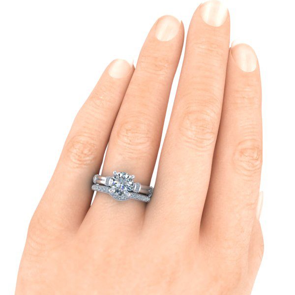 Matching Wedding Band #GTJ3771-w-band-v1 - Image 4