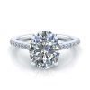 Image - Oval Moissanite Engagement Style #GTJ3786-oval-w-1