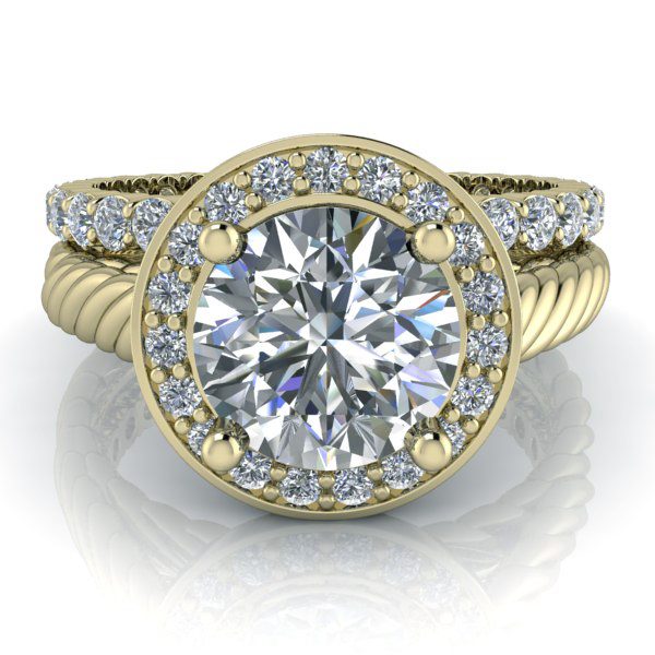 Matching Diamond Wedding Band #GTJ3858-y-band-v2 - Image 5