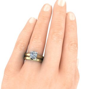 GTJ1142 round wy 7mm Size L hand 2 | Gerry The Jeweler