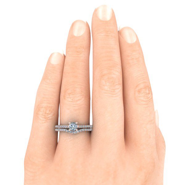 Matching Diamond Wedding Band #GTJ1179-round-r-dwb - Image 3