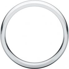 Alternative view of Platinum Man's Lightweight 5mm Comfort Fit Band #GTJ-MB-1008-5mm
