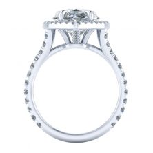 GTJ3698 pear w 11x8mm 4 | Gerry The Jeweler