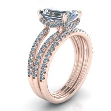 GTJ3875 set emerald r 9x7mm 3 | Gerry The Jeweler