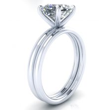 Alternative view of Matching Wedding Band #GTJ3814-w-wb