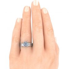GTJ3814 set cushion w 6mm hand 1 | Gerry The Jeweler