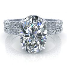 Image - Matching Diamond Band #GTJ3872-set-oval-w-10.04x7.29mm-1