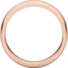 Alternative view of 14k Rose Gold 6mm Comfort Fit Man's Wedding Band #GTJ-MB-6mm-LC