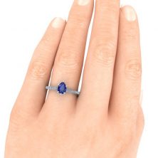 GTJ3898 pear w 7x5mm hand v2 2 | Gerry The Jeweler