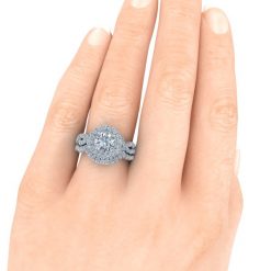 GTJ3701 set round w 6mm hand 2 | Gerry The Jeweler