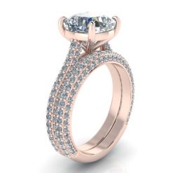 GTJ3911 set cushion r 7.5mm 3 | Gerry The Jeweler
