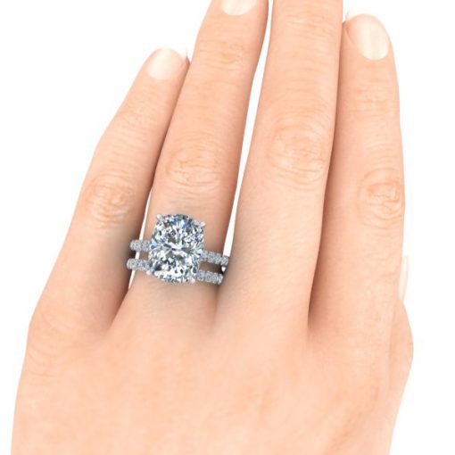 Matching Diamond Wedding Band #GTJ3909-w-dwb-v2 - Image 4