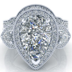 Matching Diamond Wedding Band #GTJ3853-w-dwb - Image 3
