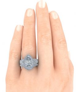 Matching Diamond Wedding Band #GTJ3853-w-dwb - Image 4