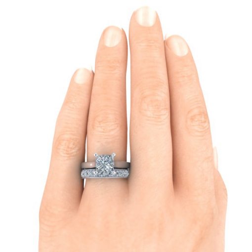 Matching Wedding Band #GTJ937-square-w-3.6mm-dwb - Image 4