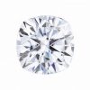 Image - Cushion Cut Hearts and Arrown Moissanite - Forever One