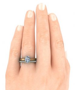 Custom Matching Eternity Band #GTJ1160-oval-y-eter | Gerry The Jeweler Custom Matching Eternity Band #GTJ1160-oval-y-eter - Image 4