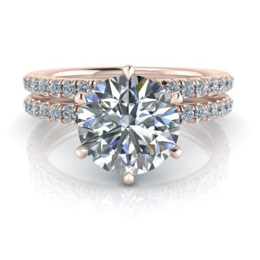 Matching Diamond Wedding Band #GTJ3799-round-dwb-r