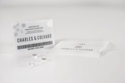 Alternative view of Elongated Cushion Cut Moissanite - Forever One™