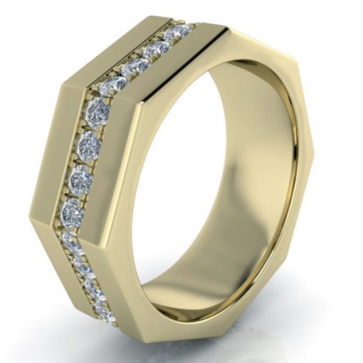 Custom Man's Wedding Band #GTJ-MB-1010 - Image 3