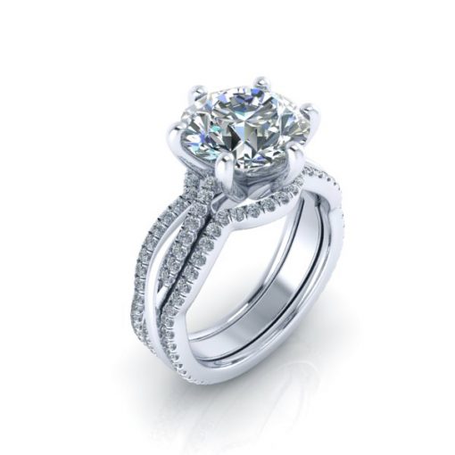 Matching Contour Diamond Wedding Band #GTJ3778-round-dwb-enhncr-w