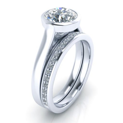 Matching Wedding Band #GTJ3900-dwb2.6-w - Image 3