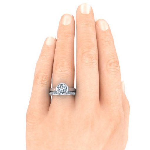 Matching Wedding Band #GTJ3900-dwb3.0-w - Image 4