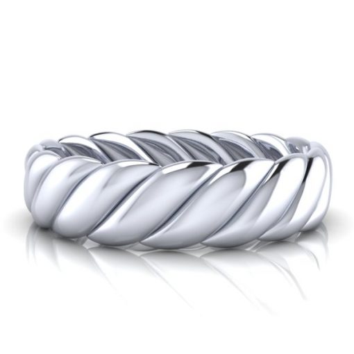 Man's Platinum Wedding Band #GTJ-MB-1011-w - Image 2