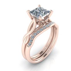 Alternative view of Matching Lab Grown Diamond Wedding Band #GTJ1137-square-lgwb-r-v3