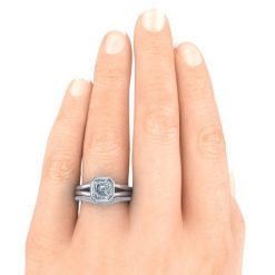 GTJ1014 asscher dwb hand w 1 | Gerry The Jeweler