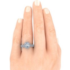 GTJ3697 set round w 6.50mm hand 1 | Gerry The Jeweler