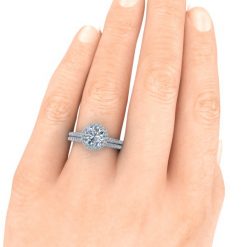 GTJ3697 set round w 6.50mm hand 2 | Gerry The Jeweler