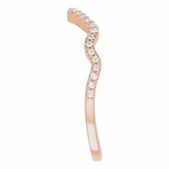GTJ1159 round dwb 6.5mm rose gold 4 | Gerry The Jeweler