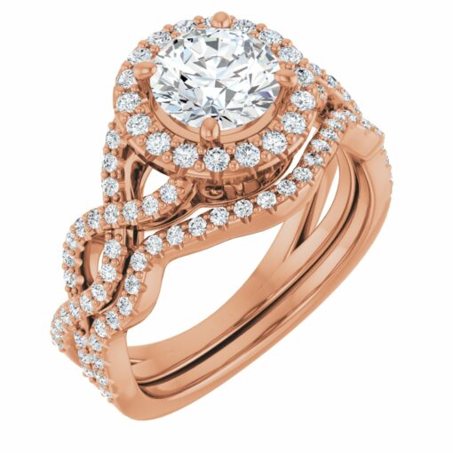 Matching Contour Wedding Band #GTJ1159-round-dwb-r