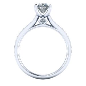 GTJ938 oval fo w cstm 8x6mm Size 6 4 | Gerry The Jeweler
