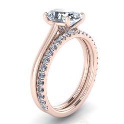 Alternative view of Match Eternity Ring #GTJ3864-oval-semi-eter-r