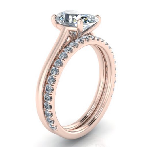 Match Eternity Ring #GTJ3864-oval-semi-eter-r - Image 2