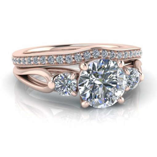 Matching Diamond Wedding Band #GTJ1066-round-r-dwb - Image 3